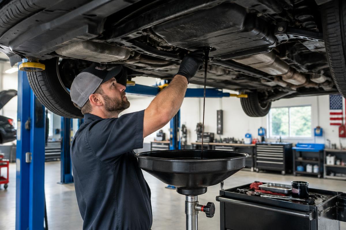 Oil Change & Fluid Services